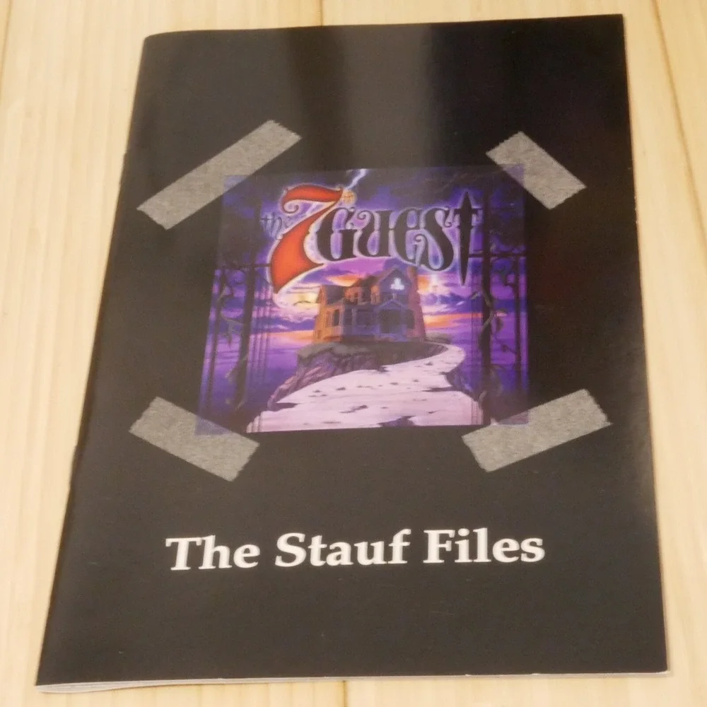The 7th Guest (PC CD-ROM) VINTAGE BIG BOX with Manual, CD‎ & More (see photos)